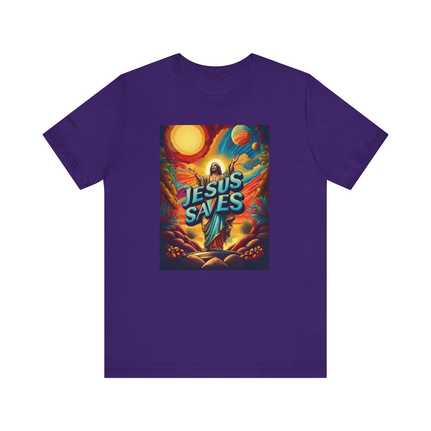 Jesus Saves - COL 1:16 Unisex Tee - Holy Threads Design