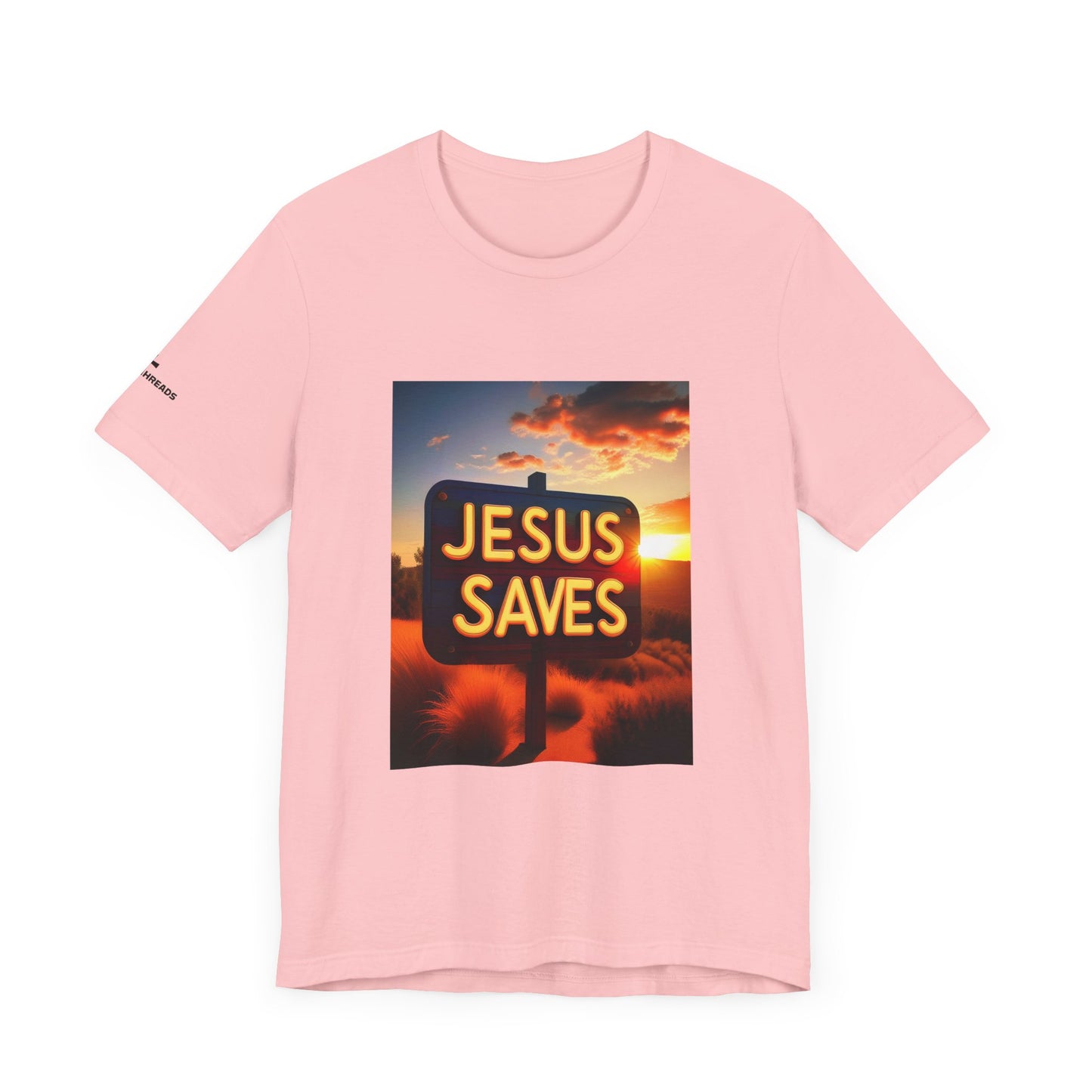 Jesus Saves - John 4:14 Unisex Tee - Holy Threads Design