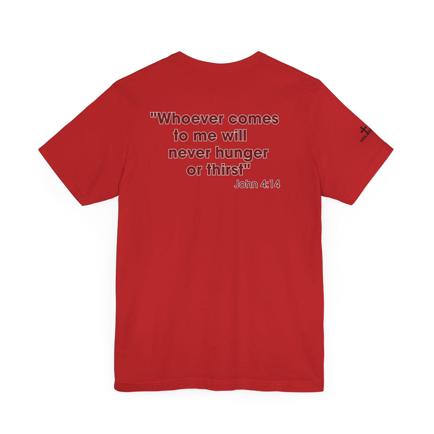 Jesus Saves - John 4:14 Unisex Tee - Holy Threads Design