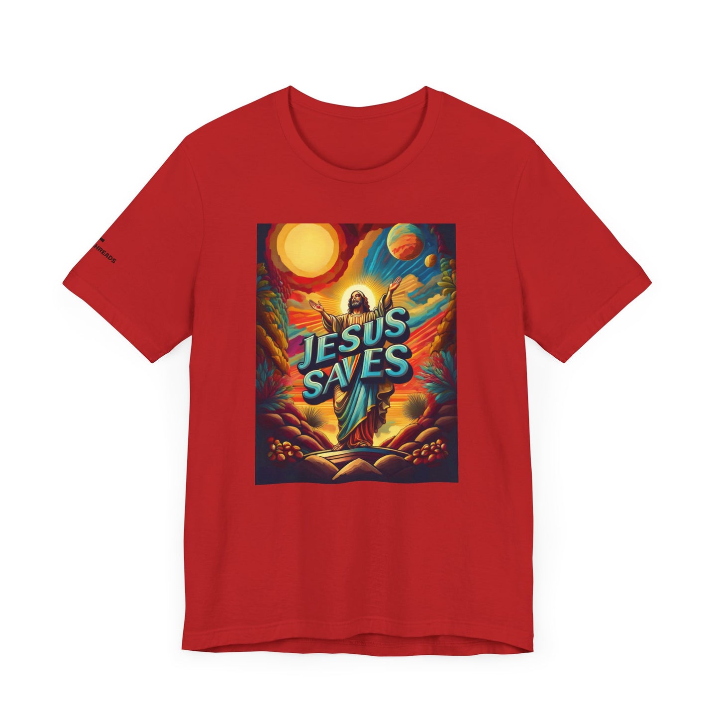 Jesus Saves - COL 1:16 Unisex Tee - Holy Threads Design