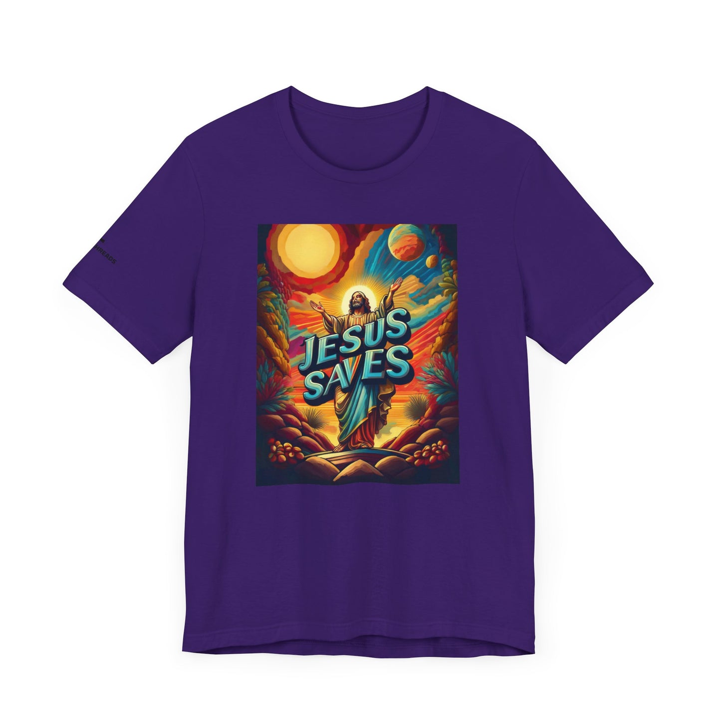 Jesus Saves - COL 1:16 Unisex Tee - Holy Threads Design