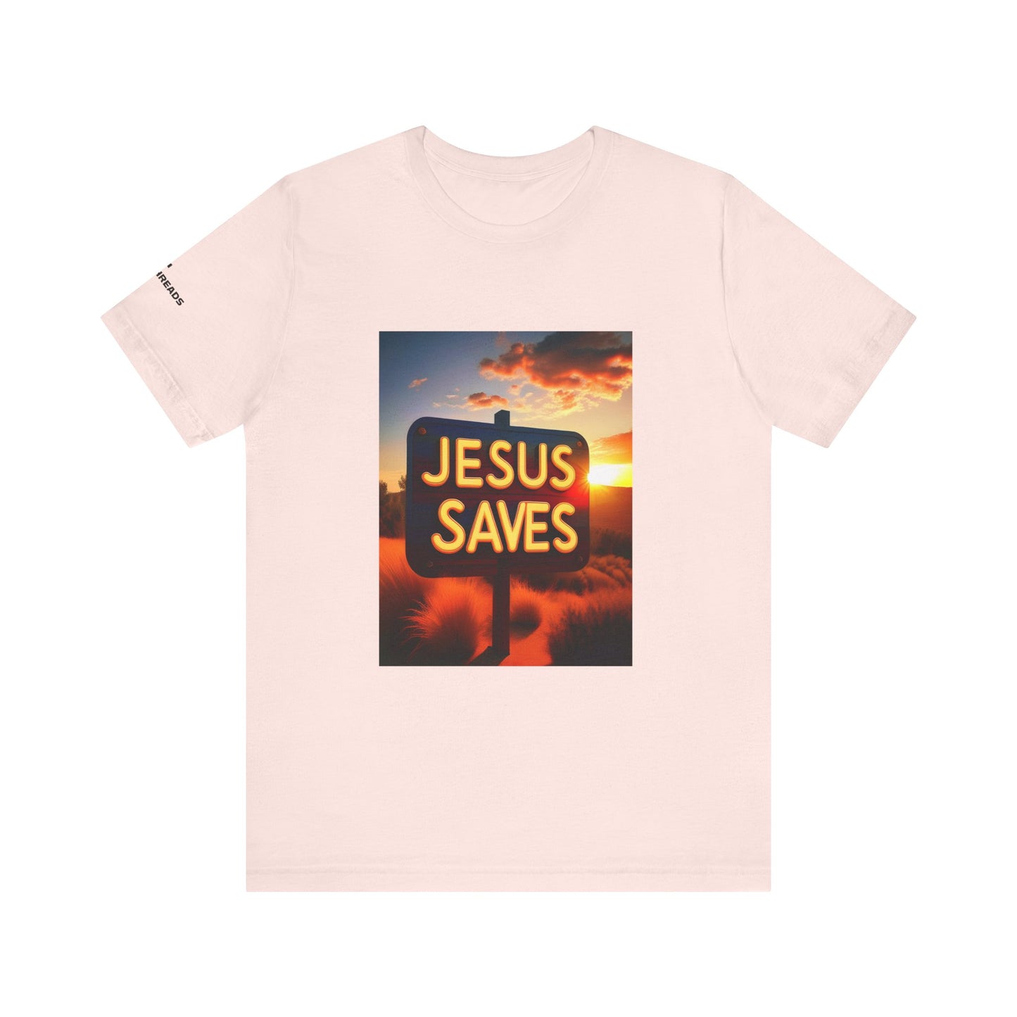 Jesus Saves - John 4:14 Unisex Tee - Holy Threads Design