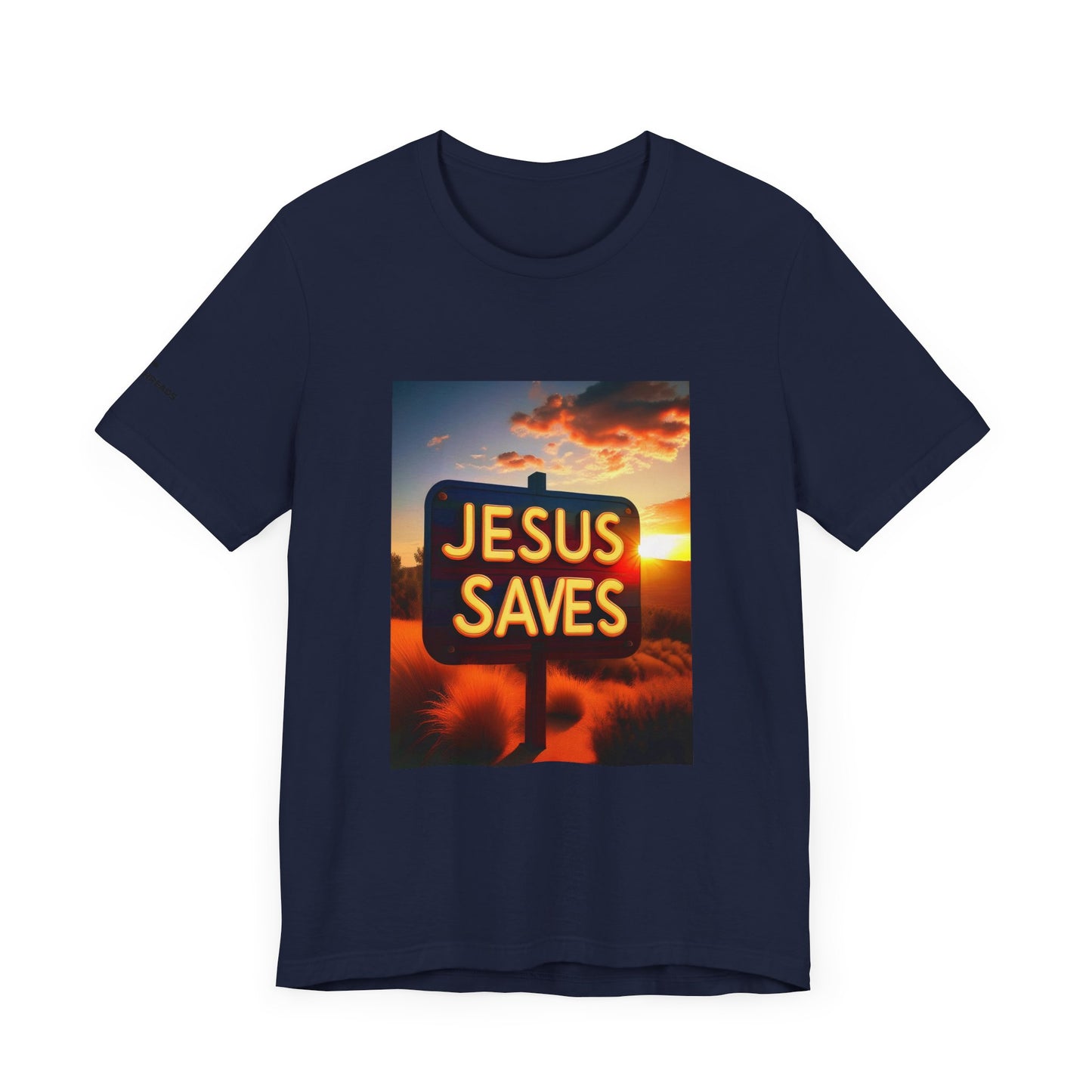 Jesus Saves - John 4:14 Unisex Tee - Holy Threads Design