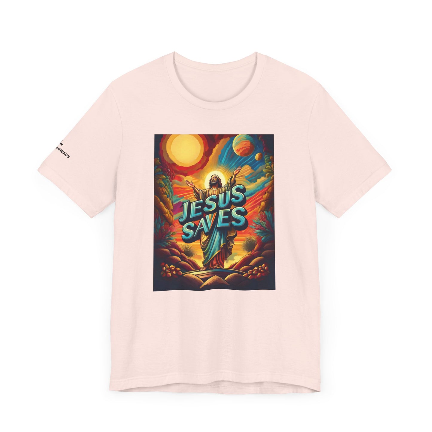 Jesus Saves - COL 1:16 Unisex Tee - Holy Threads Design