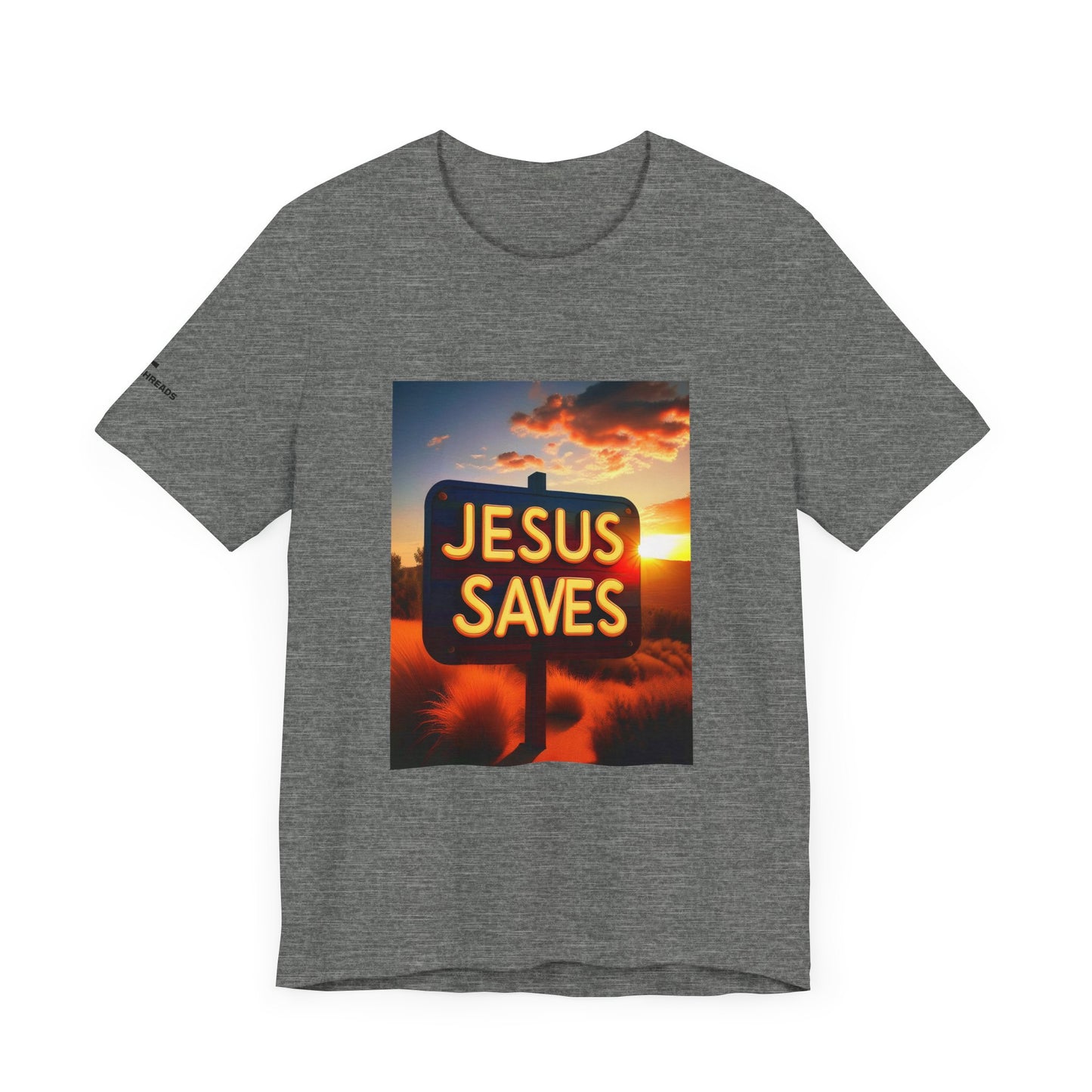 Jesus Saves - John 4:14 Unisex Tee - Holy Threads Design