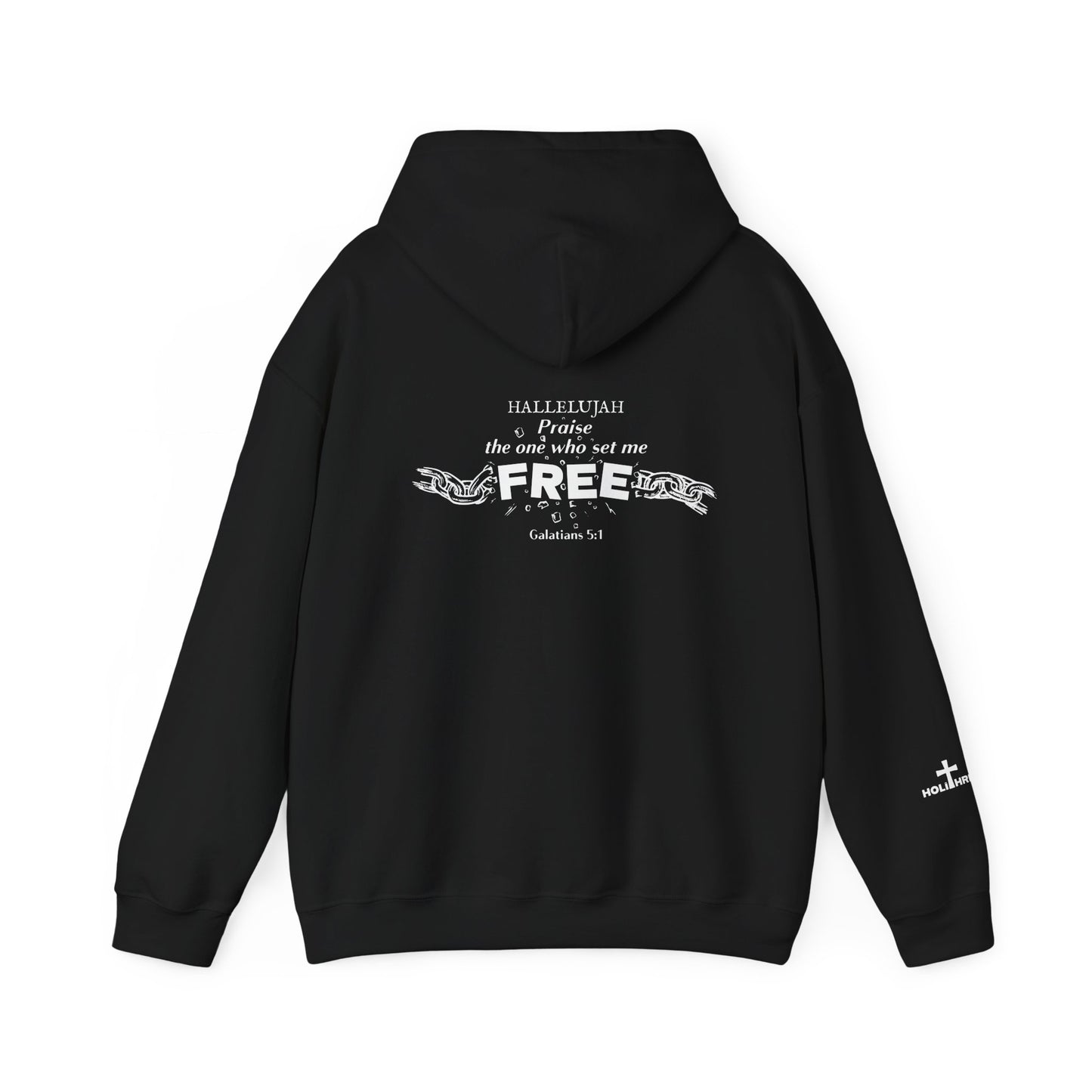 Praise the one who set me FREE - Jesus - White Design