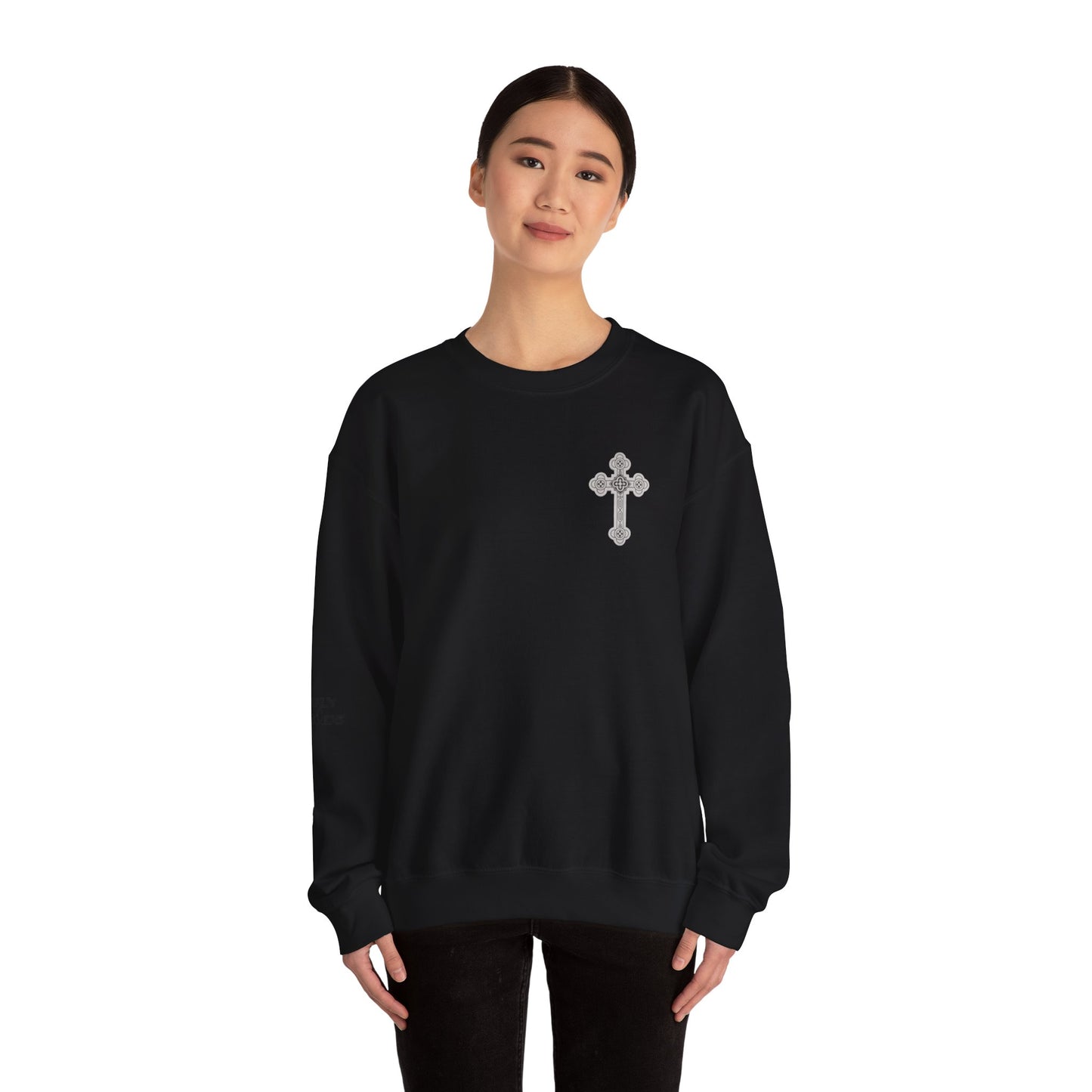Antioch or Orthodox Cross Crewneck Sweatshirt