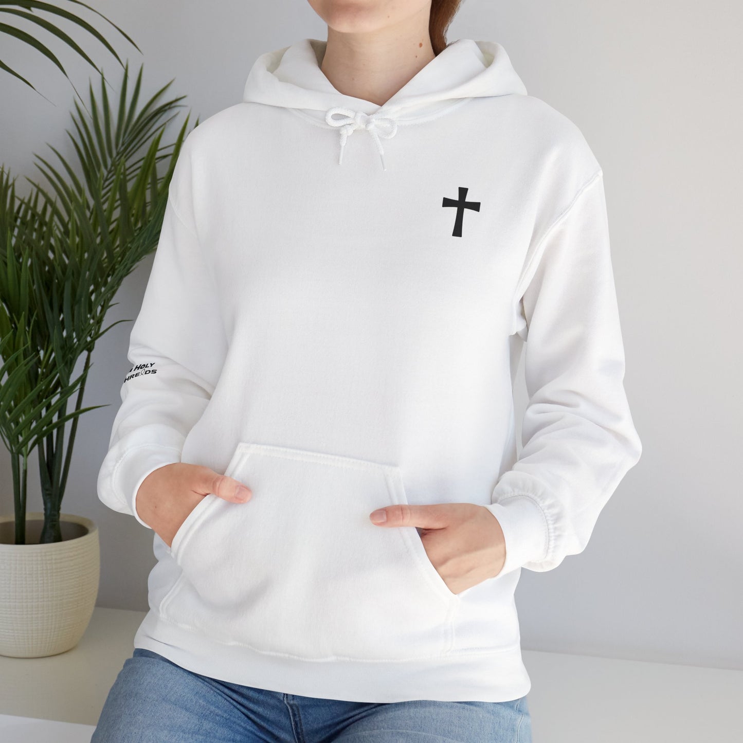 'Purchased with Blood' Inspirational Biblical Black Design