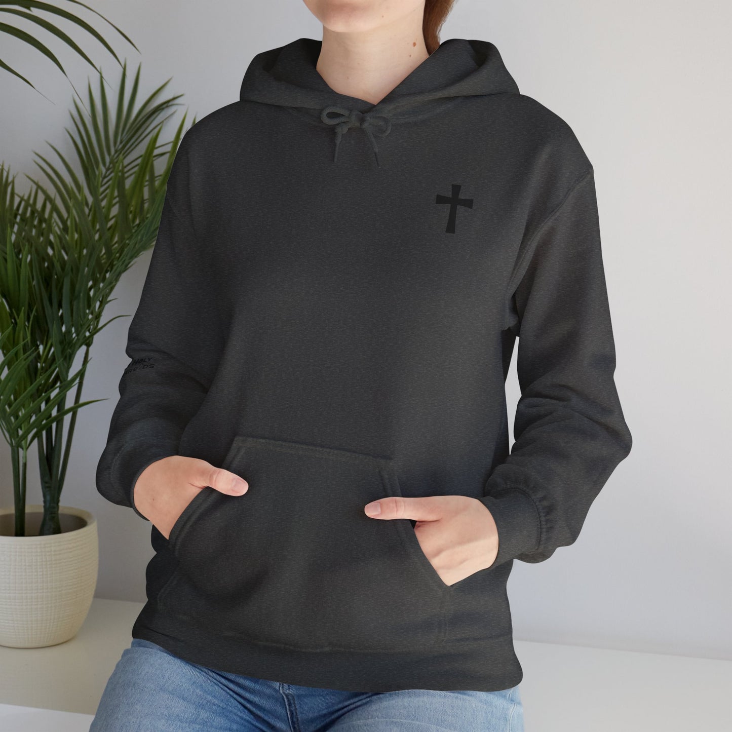 'Purchased with Blood' Inspirational Biblical Black Design