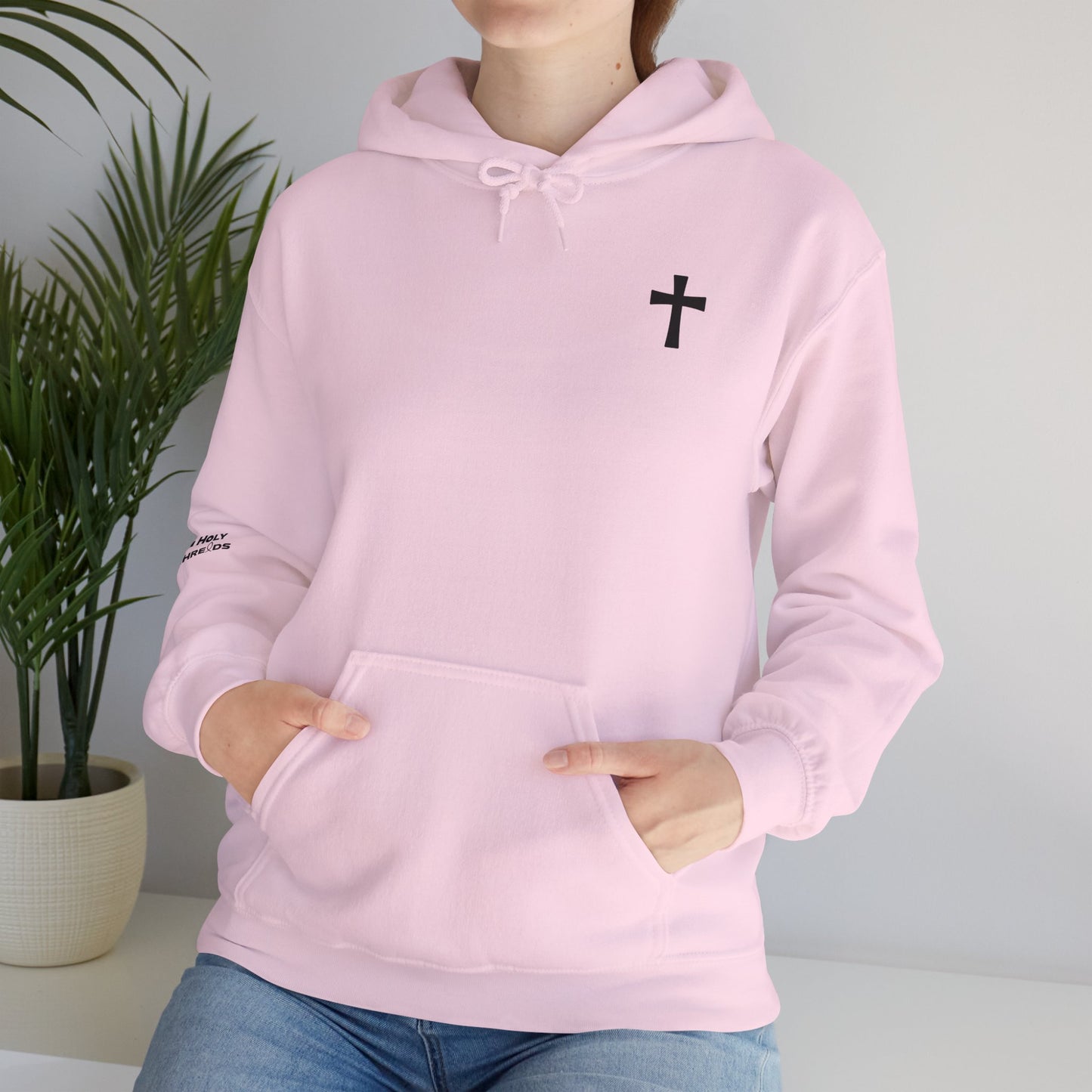 'Purchased with Blood' Inspirational Biblical Black Design