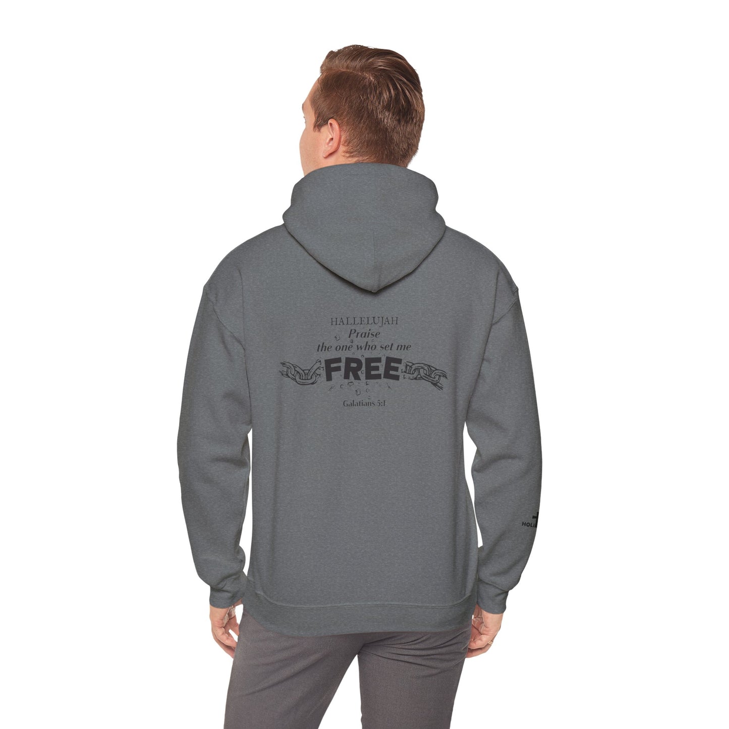 Praise the one who set me FREE - Jesus - Black Design