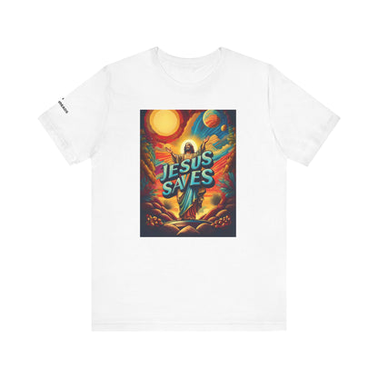 Jesus Saves - COL 1:16 Unisex Tee - Holy Threads Design