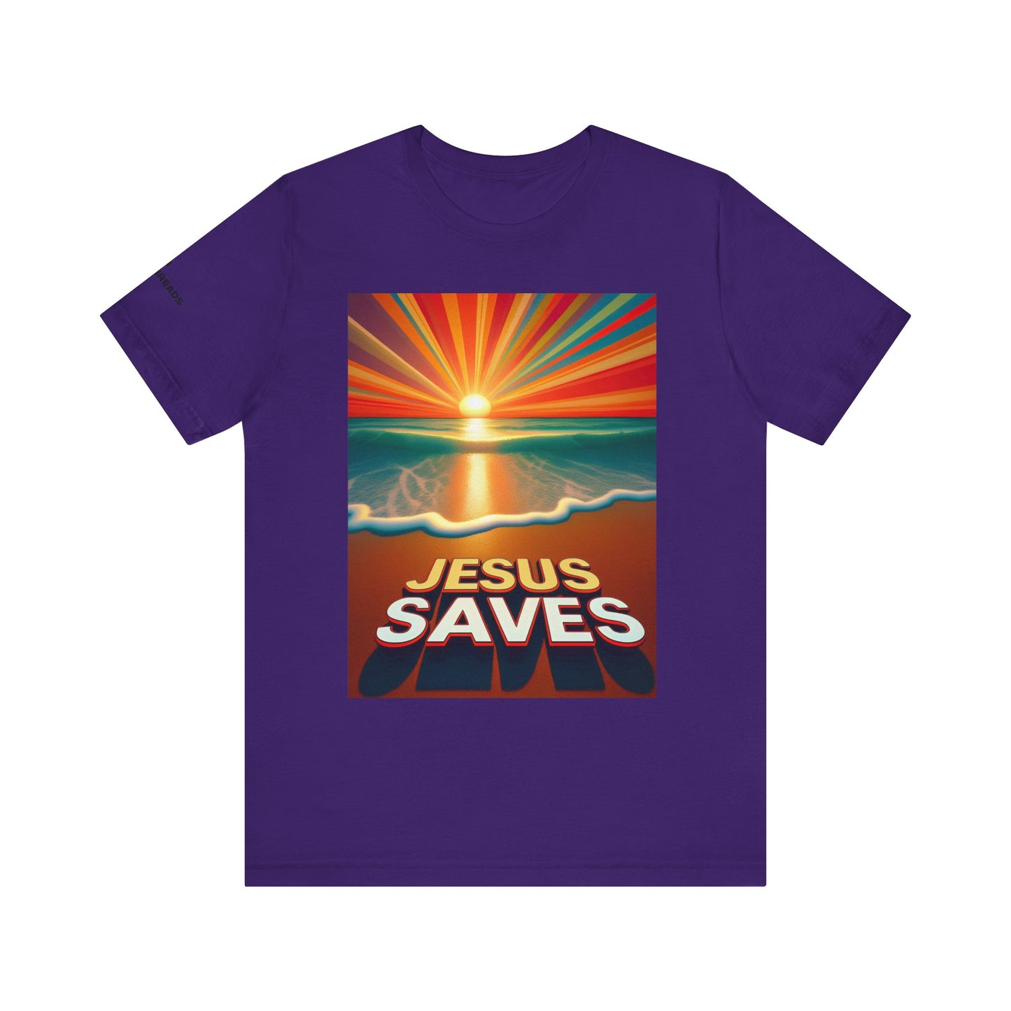 Jesus Saves Isaiah 43:2 Unisex Tee - Holy Threads Design