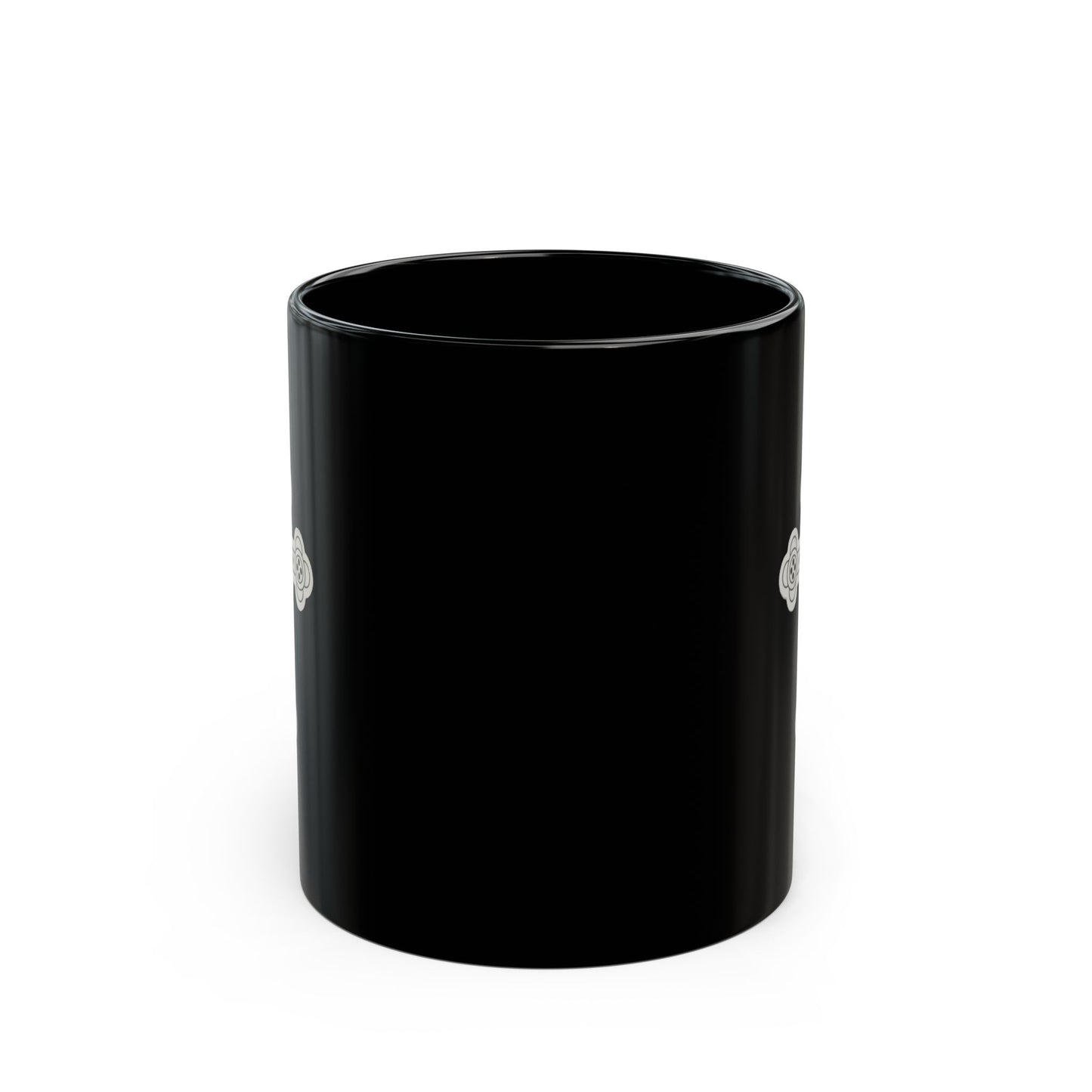 Elegant Orthodox Cross Design Black Mug - 11oz & 15oz | Perfect Gift for Faith & Inspiration