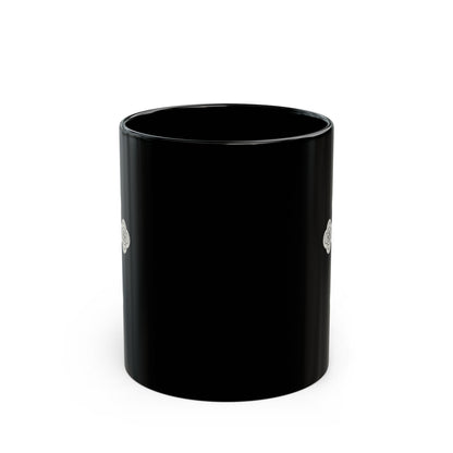 Elegant Orthodox Cross Design Black Mug - 11oz & 15oz | Perfect Gift for Faith & Inspiration
