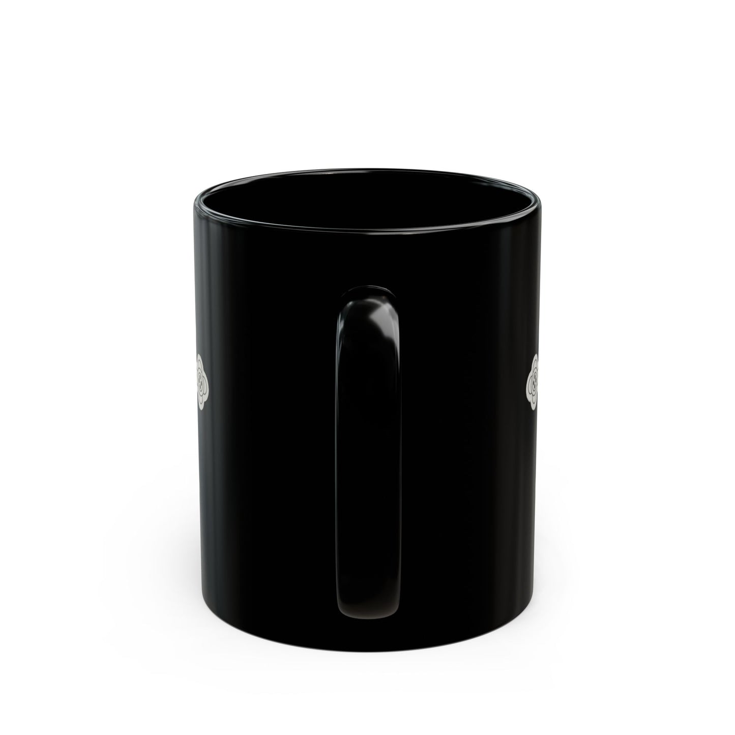 Elegant Orthodox Cross Design Black Mug - 11oz & 15oz | Perfect Gift for Faith & Inspiration
