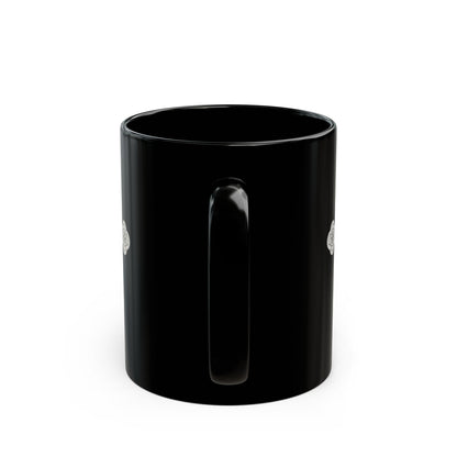 Elegant Orthodox Cross Design Black Mug - 11oz & 15oz | Perfect Gift for Faith & Inspiration