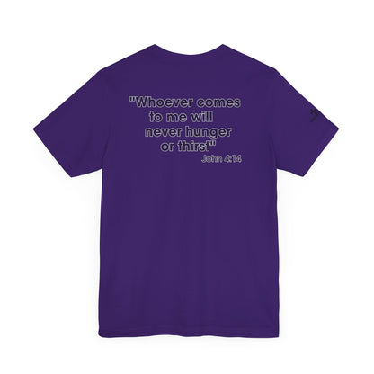 Jesus Saves - John 4:14 Unisex Tee - Holy Threads Design