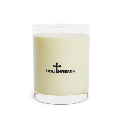 Relaxing Scented Candle - To Live is Christ  - 11oz Full Glass with Inspirational Quote