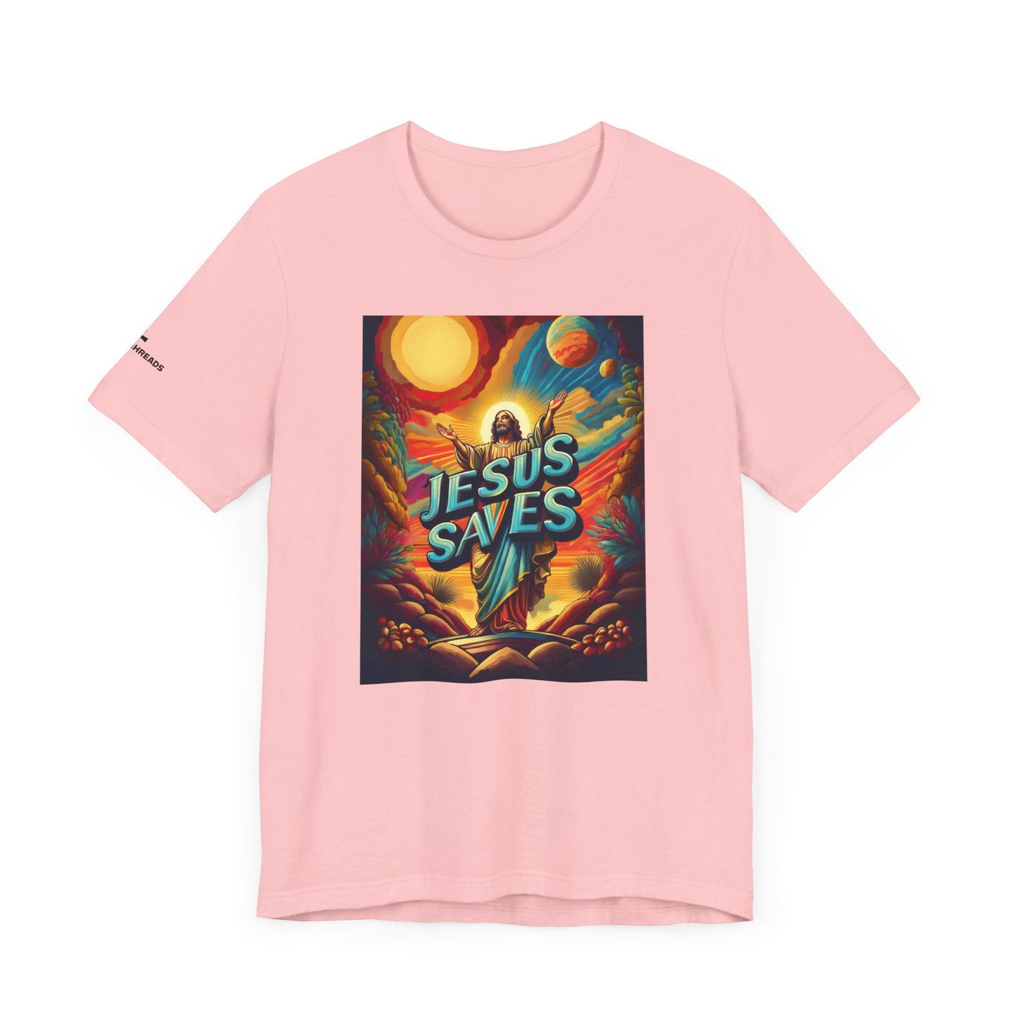 Jesus Saves - COL 1:16 Unisex Tee - Holy Threads Design