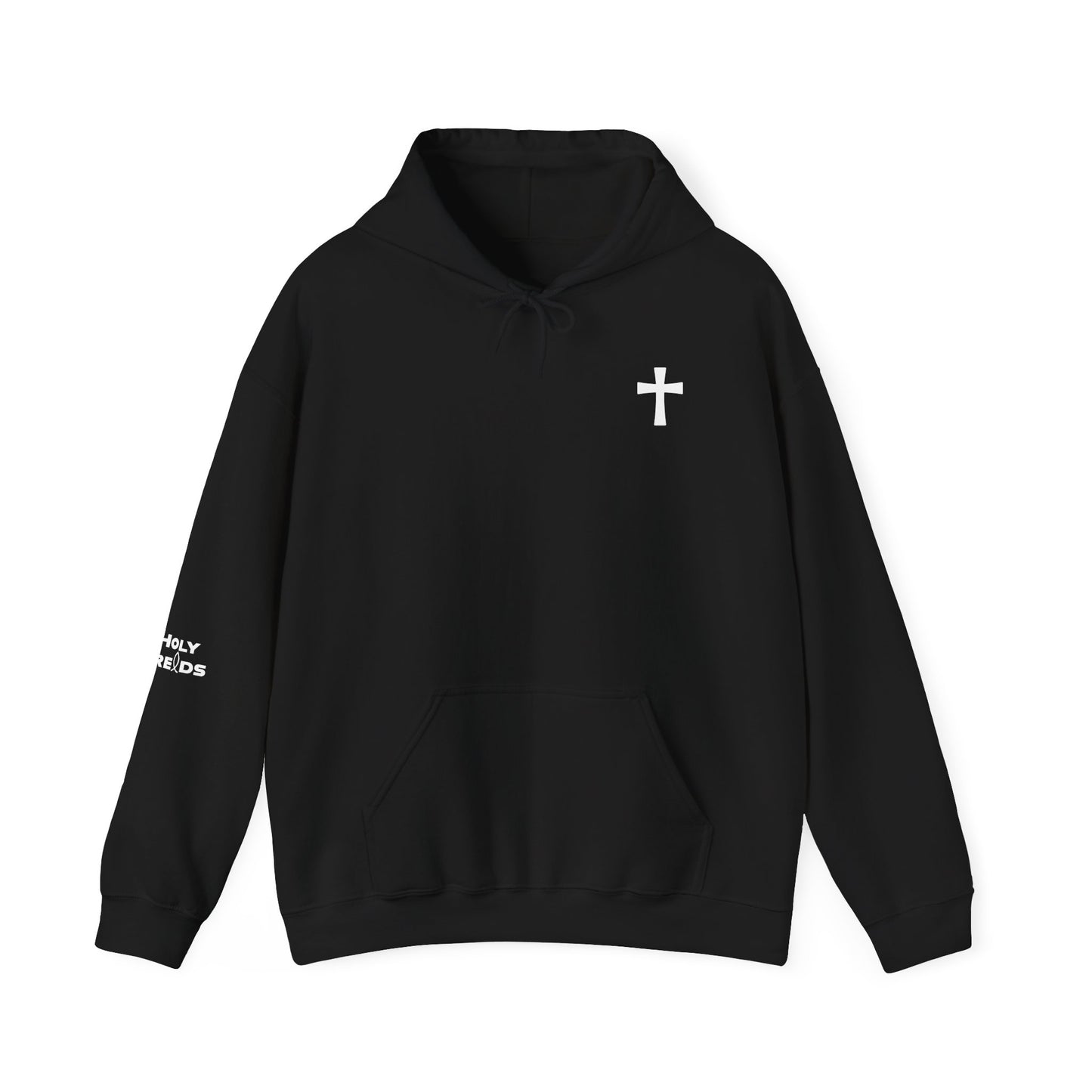 'For Me To Live is Christ' Inspirational Biblical Design - High Quality Fleece Hoodie