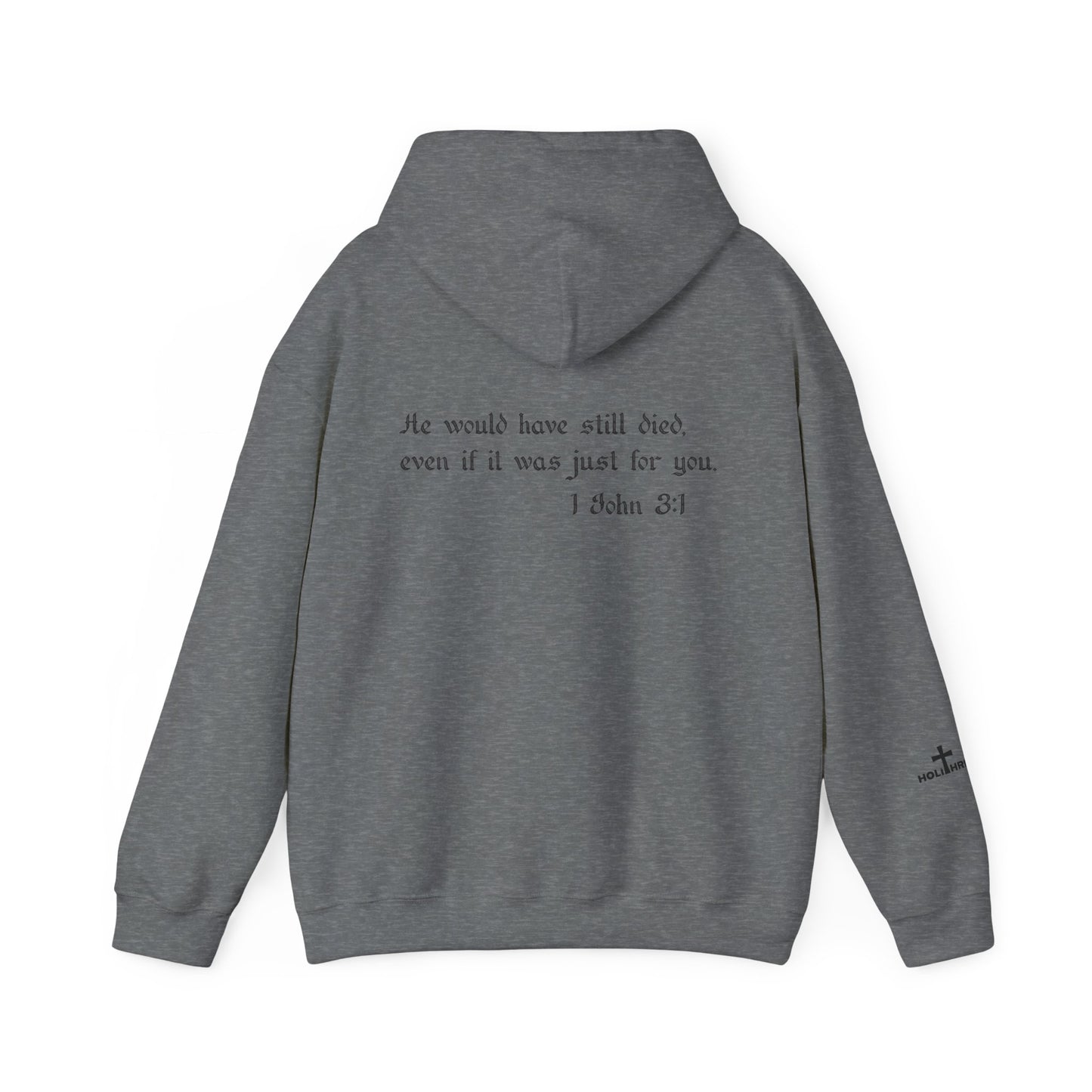 1 John 3:1 - Jesus -  Black Design