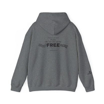 Praise the one who set me FREE - Jesus -  Black Design