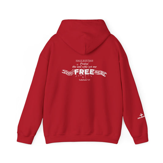 Praise the one who set me FREE - Jesus -  White Design