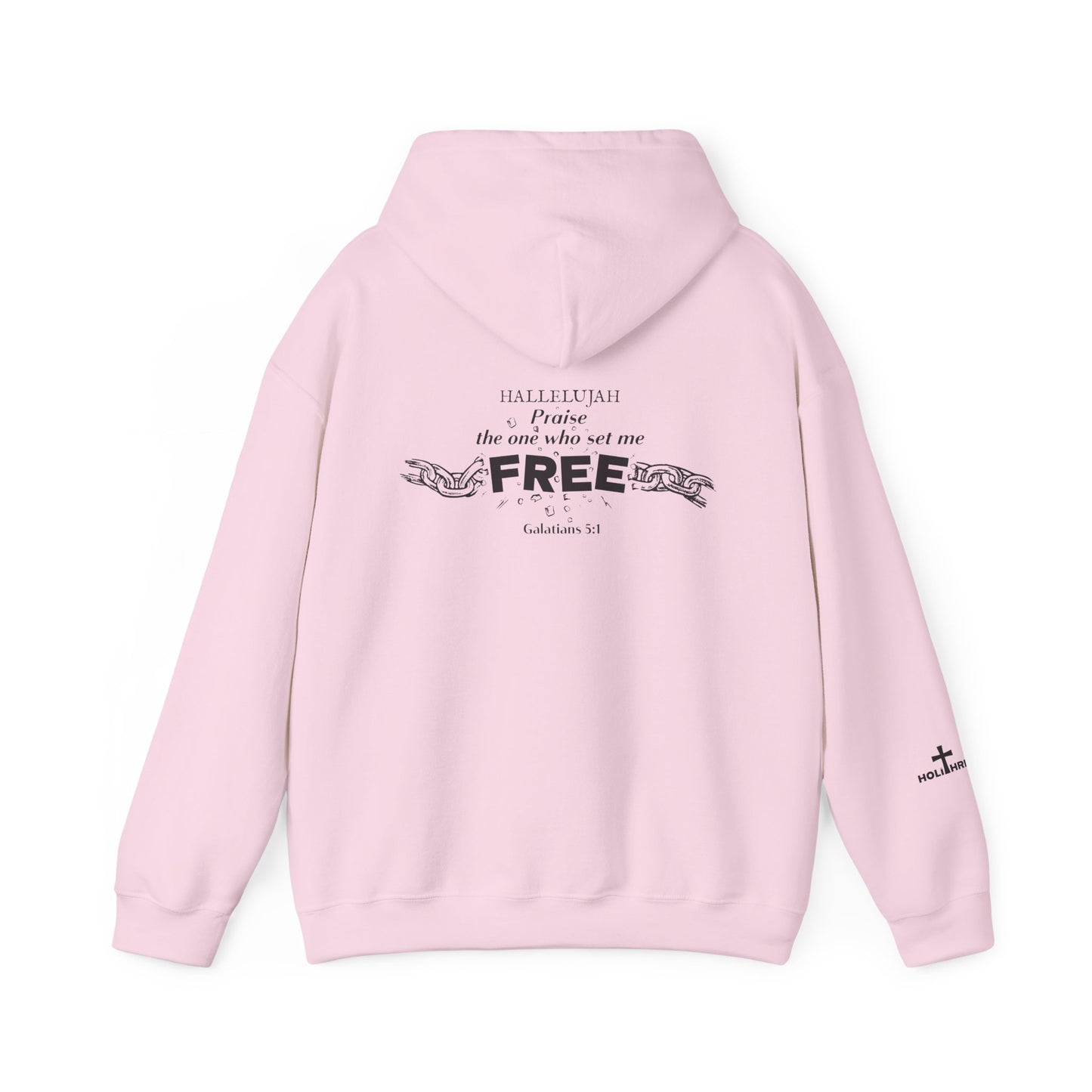 Praise the one who set me FREE - Jesus -  Black Design
