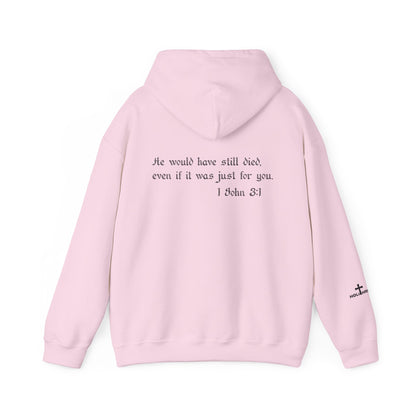 1 John 3:1 - Jesus -  Black Design