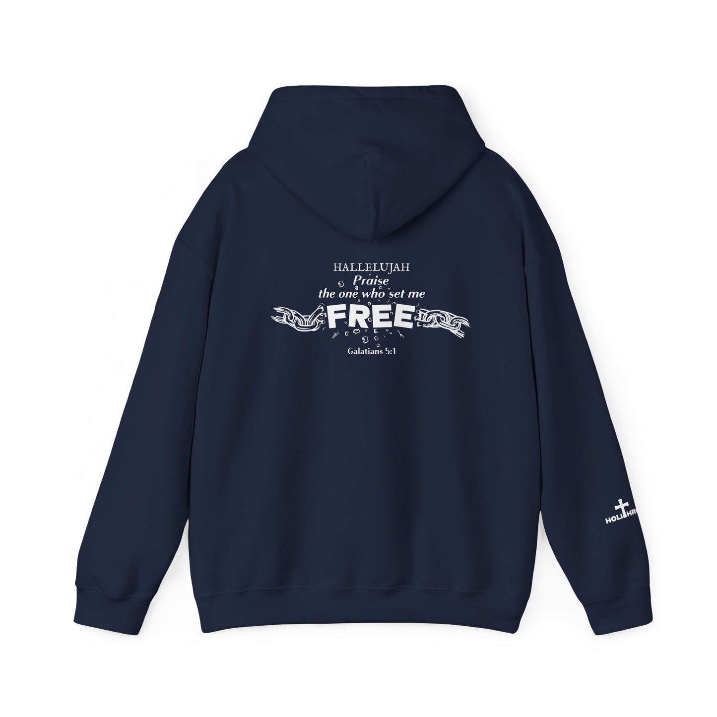 Praise the one who set me FREE - Jesus -  White Design