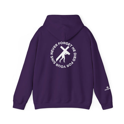 Never Forget - Jesus -  White Design