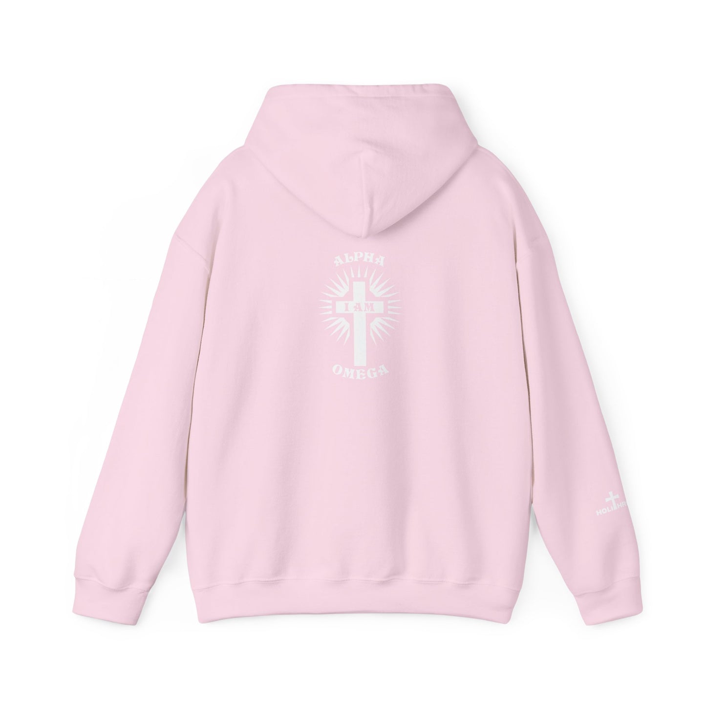 I am the Alpha and Omega - Jesus -  White Design