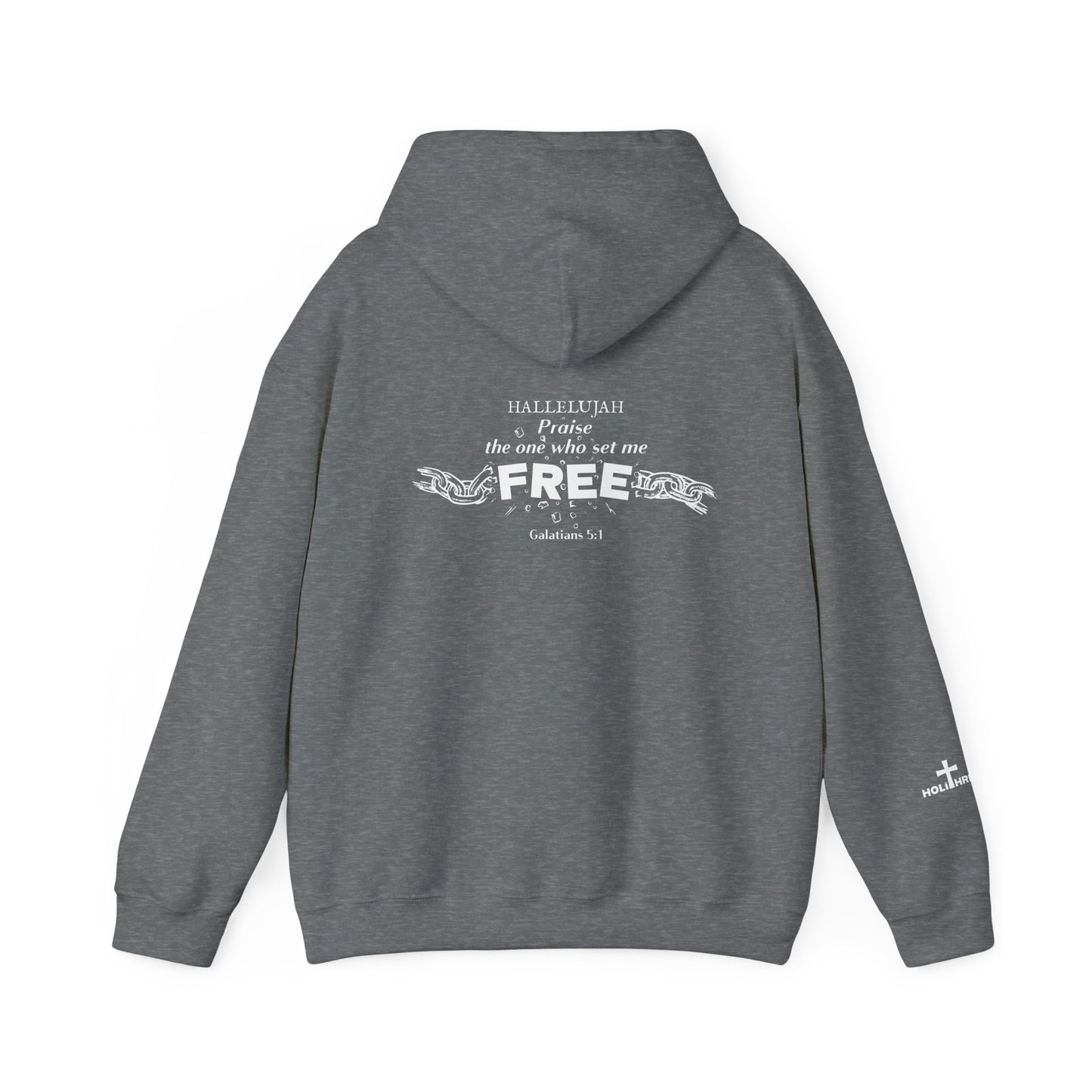 Praise the one who set me FREE - Jesus -  White Design