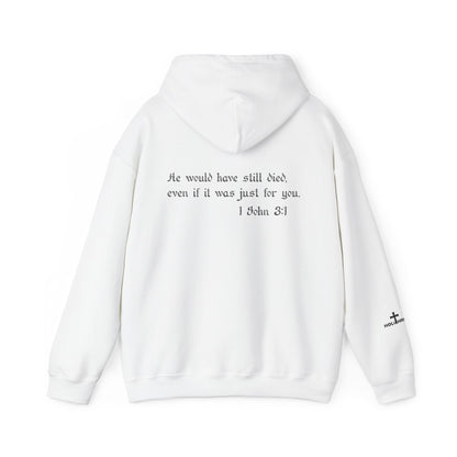 1 John 3:1 - Jesus -  Black Design