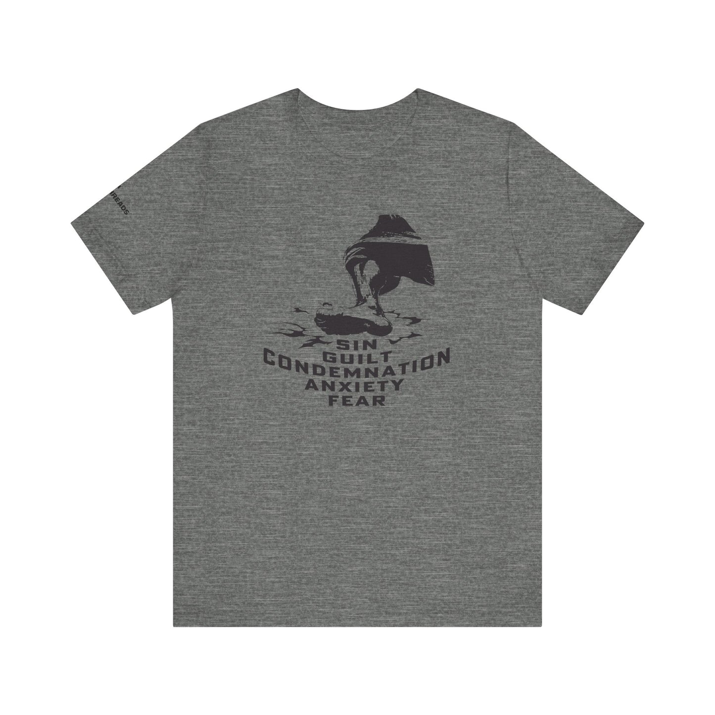 Underfoot - Jesus -  Black Design - Tee