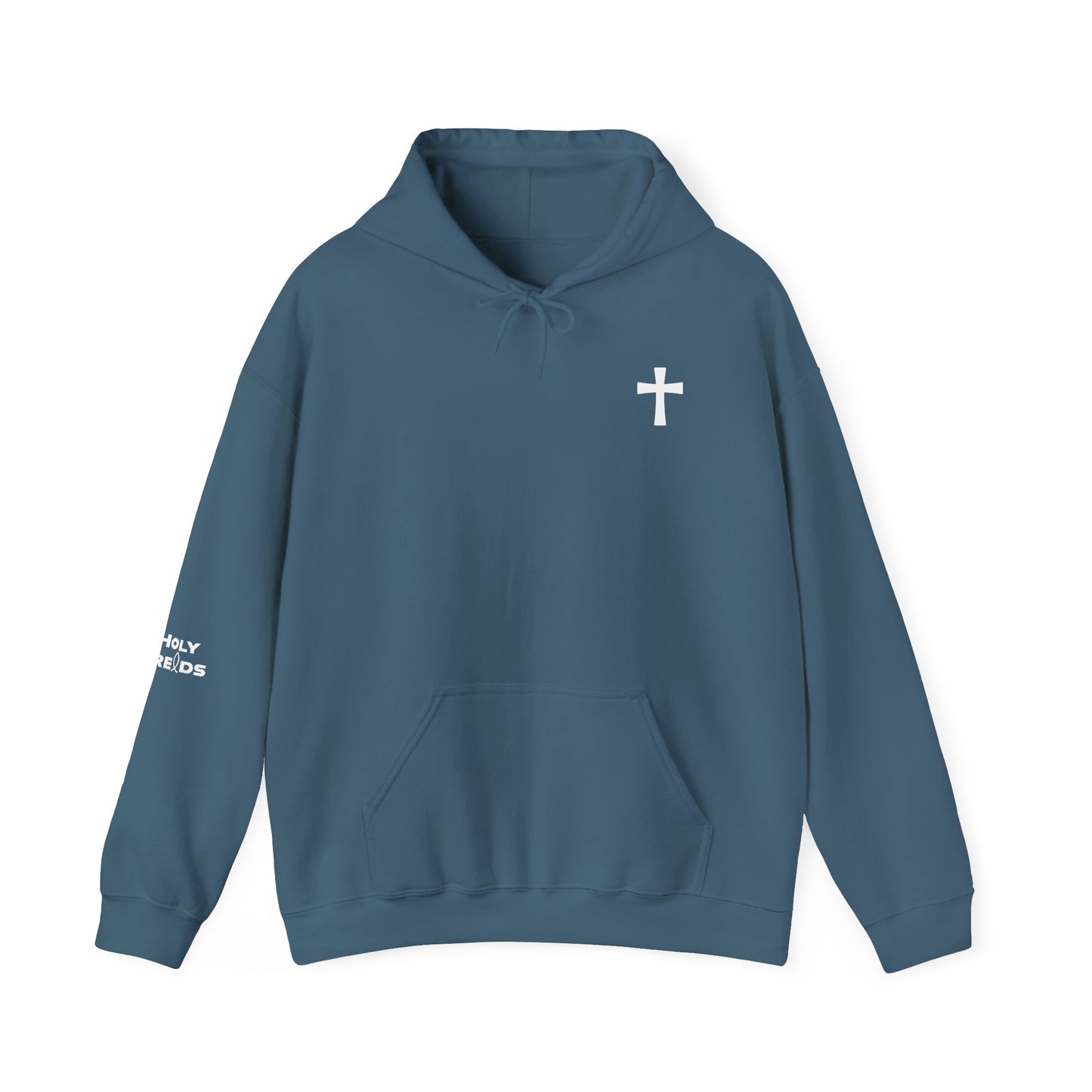 'For Me To Live is Christ' Inspirational Biblical Design - High Quality Fleece Hoodie