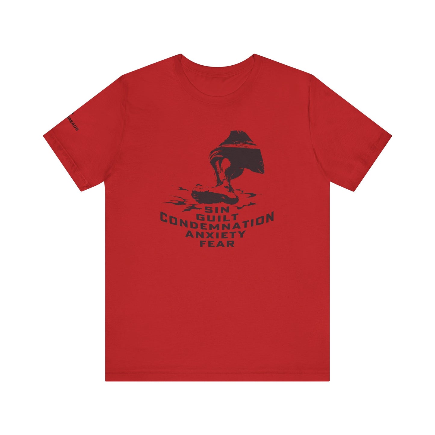 Underfoot - Jesus -  Black Design - Tee