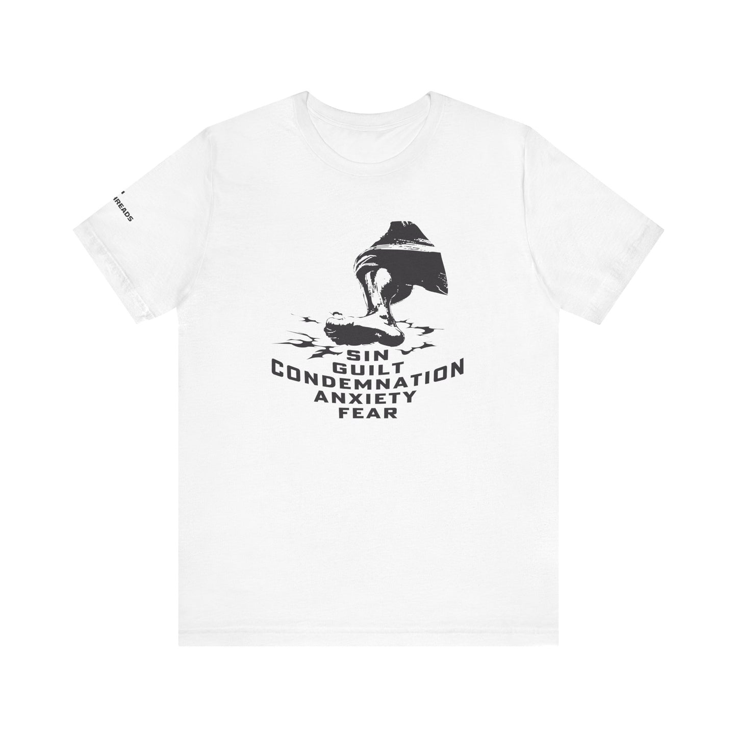 Underfoot - Jesus -  Black Design - Tee
