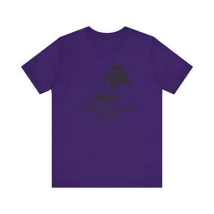 Underfoot - Jesus -  Black Design - Tee