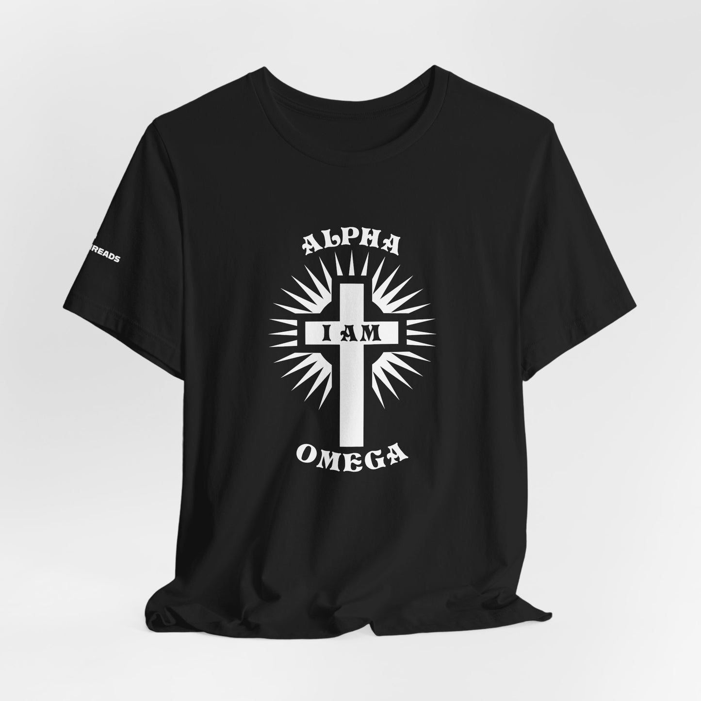 Alpha and Omega -  White Design - Tee
