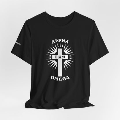 Alpha and Omega -  White Design - Tee