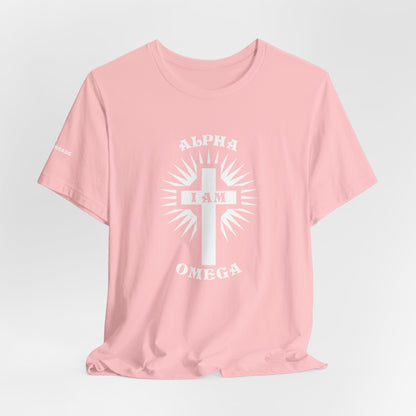 Alpha and Omega -  White Design - Tee