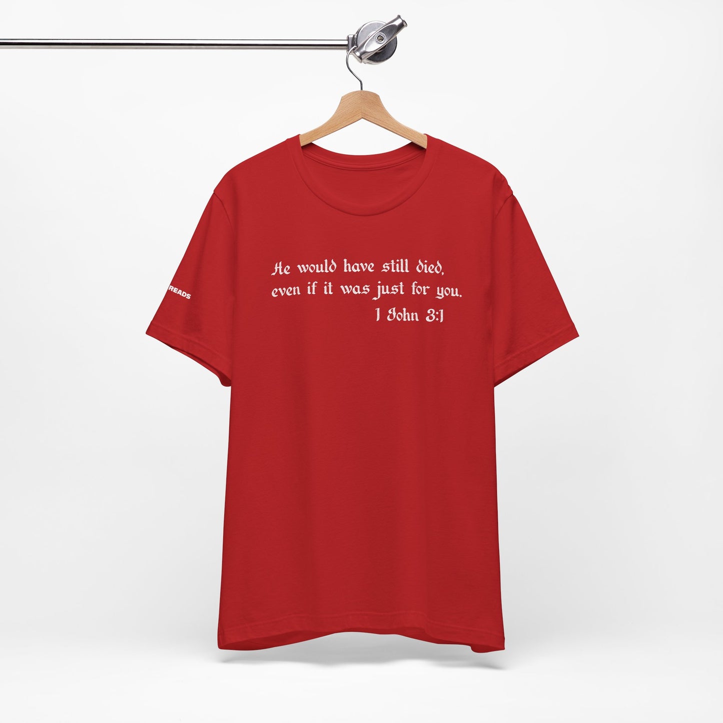 1 John 3:1 -  White Design - Tee