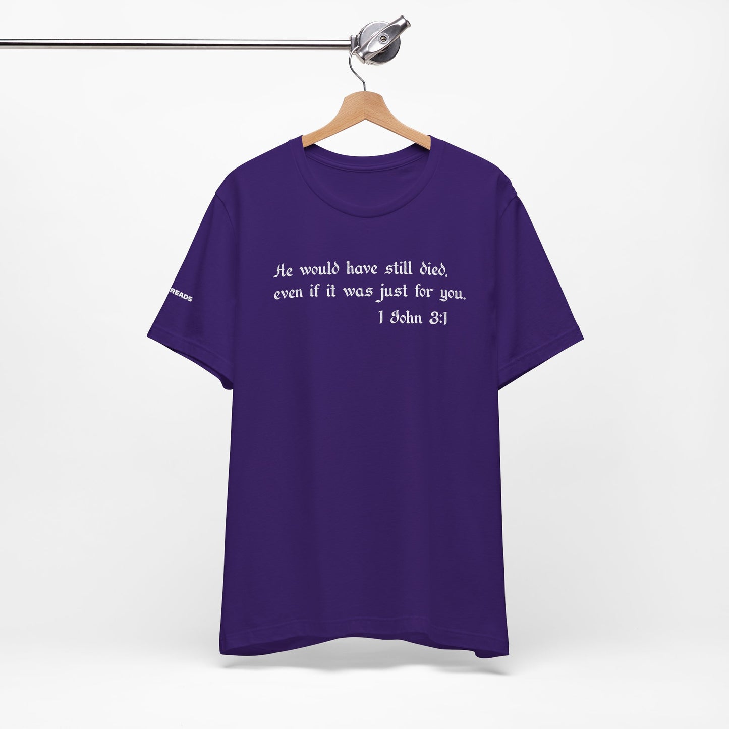 1 John 3:1 -  White Design - Tee