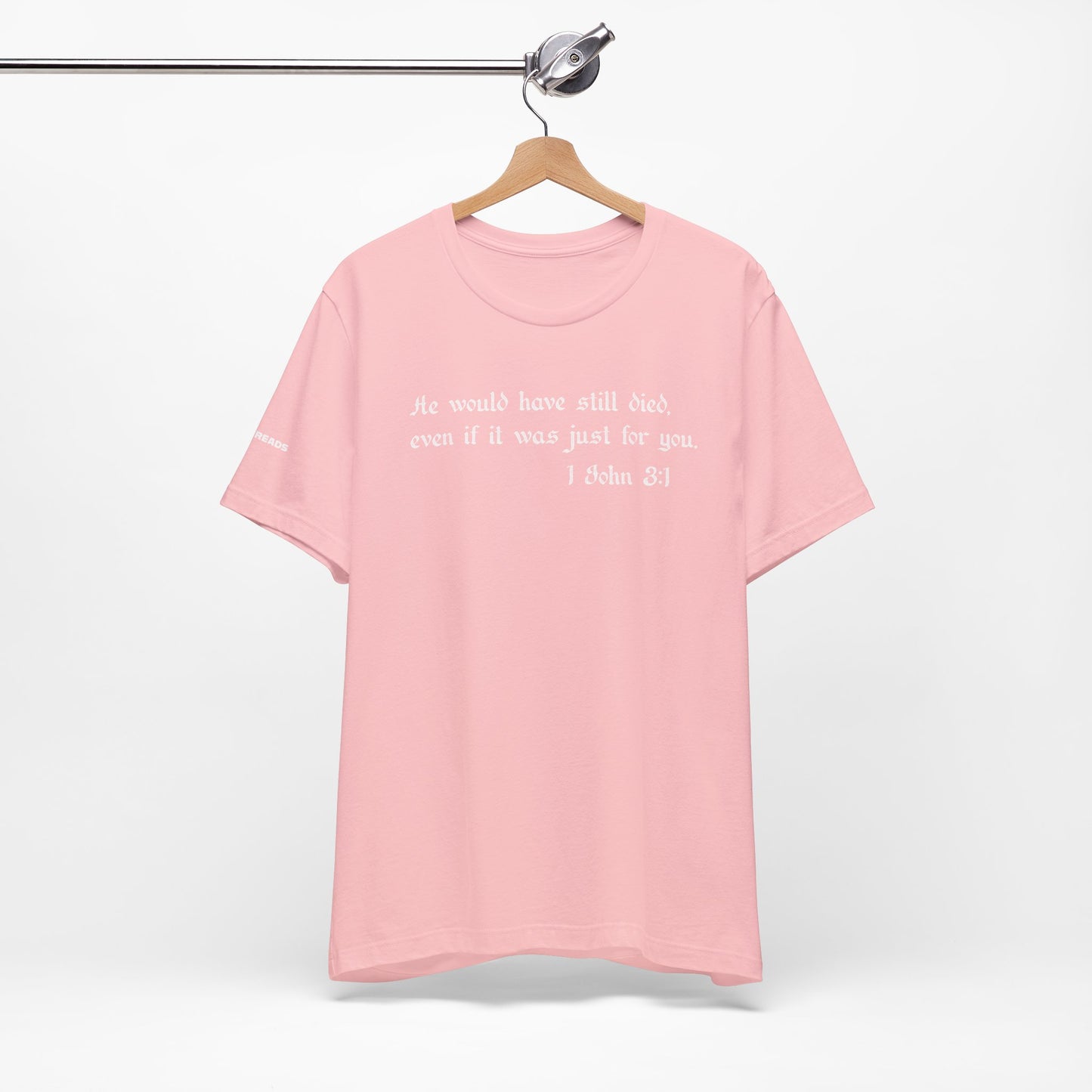 1 John 3:1 -  White Design - Tee