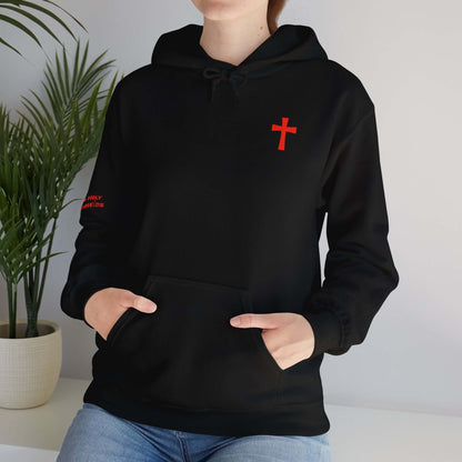 Purchased with Blood' Inspirational Biblical Red Design