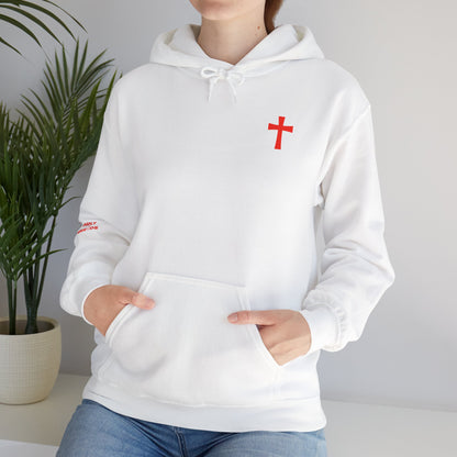 Purchased with Blood' Inspirational Biblical Red Design