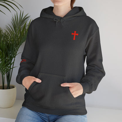 Purchased with Blood' Inspirational Biblical Red Design