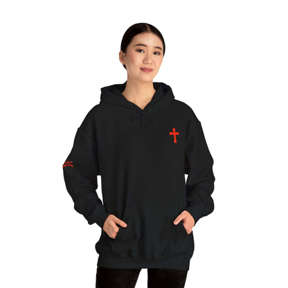 Purchased with Blood' Inspirational Biblical Red Design